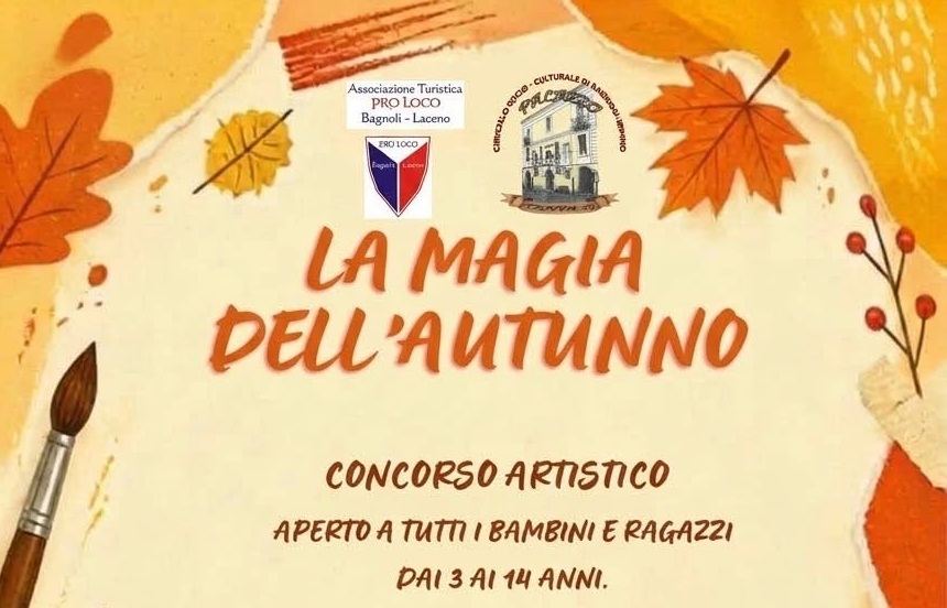 Al via il concorso artistico “Magia dell’Autunno”: i bambini disegnano la bellezza del bosco e della castagna